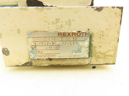 Vickers LFA32 GWA-60/V/12-T10 Solenoid Control Cartridge Valve Cover 115V DG4V3