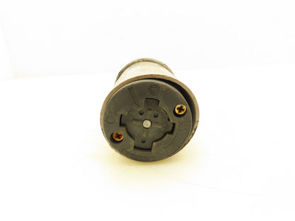 Eaton 20415N Arrow Hart Power-Lock Locking Plug 250VDC 20A 600VAC 30A 3 Pole