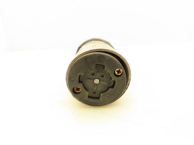 Eaton 20415N Arrow Hart Power-Lock Locking Plug 250VDC 20A 600VAC 30A 3 Pole
