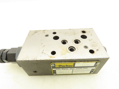 Parker PRM3PP25KNS 51 Hydraulic Pressure Reducing Sandwich Valve 5000 PSI