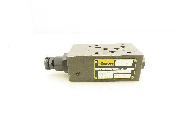 Parker PRM3PP25KNS 51 Hydraulic Pressure Reducing Sandwich Valve 5000 PSI