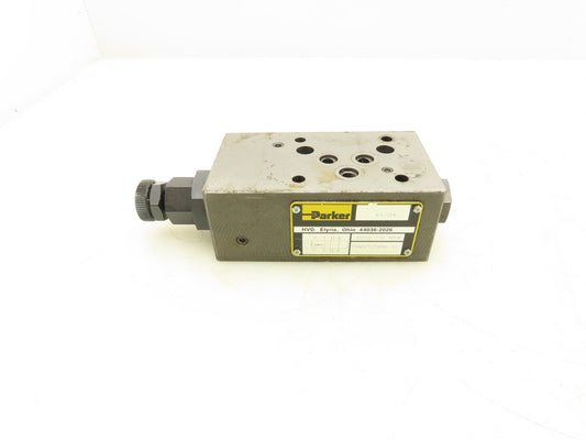 Parker PRM3PP25KNS 51 Hydraulic Pressure Reducing Sandwich Valve 5000 PSI