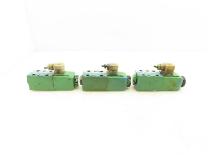 Vickers DG4V-3-2AL-M-U-HL7-60 Directional Control Solenoid Valve 24VDC  Lot of 3