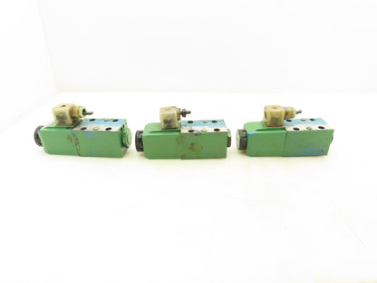 Vickers DG4V-3-2AL-M-U-HL7-60 Directional Control Solenoid Valve 24VDC  Lot of 3
