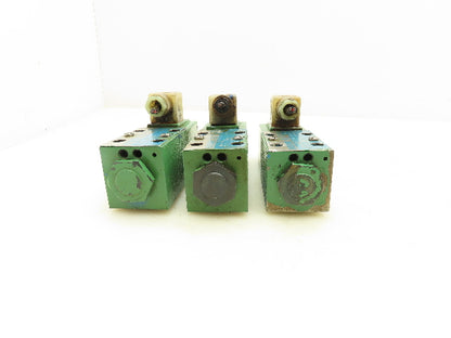 Vickers DG4V-3-2AL-M-U-HL7-60 Directional Control Solenoid Valve 24VDC  Lot of 3