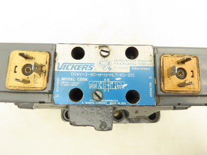Vickers DG5S-8-31C-E-T-M-U-HL7-B13-40 Directional Control Solenoid Valve 24V