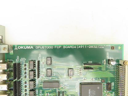 Okuma 1911-2832 Opus7000 FCP Circuit Board Module A911-2832