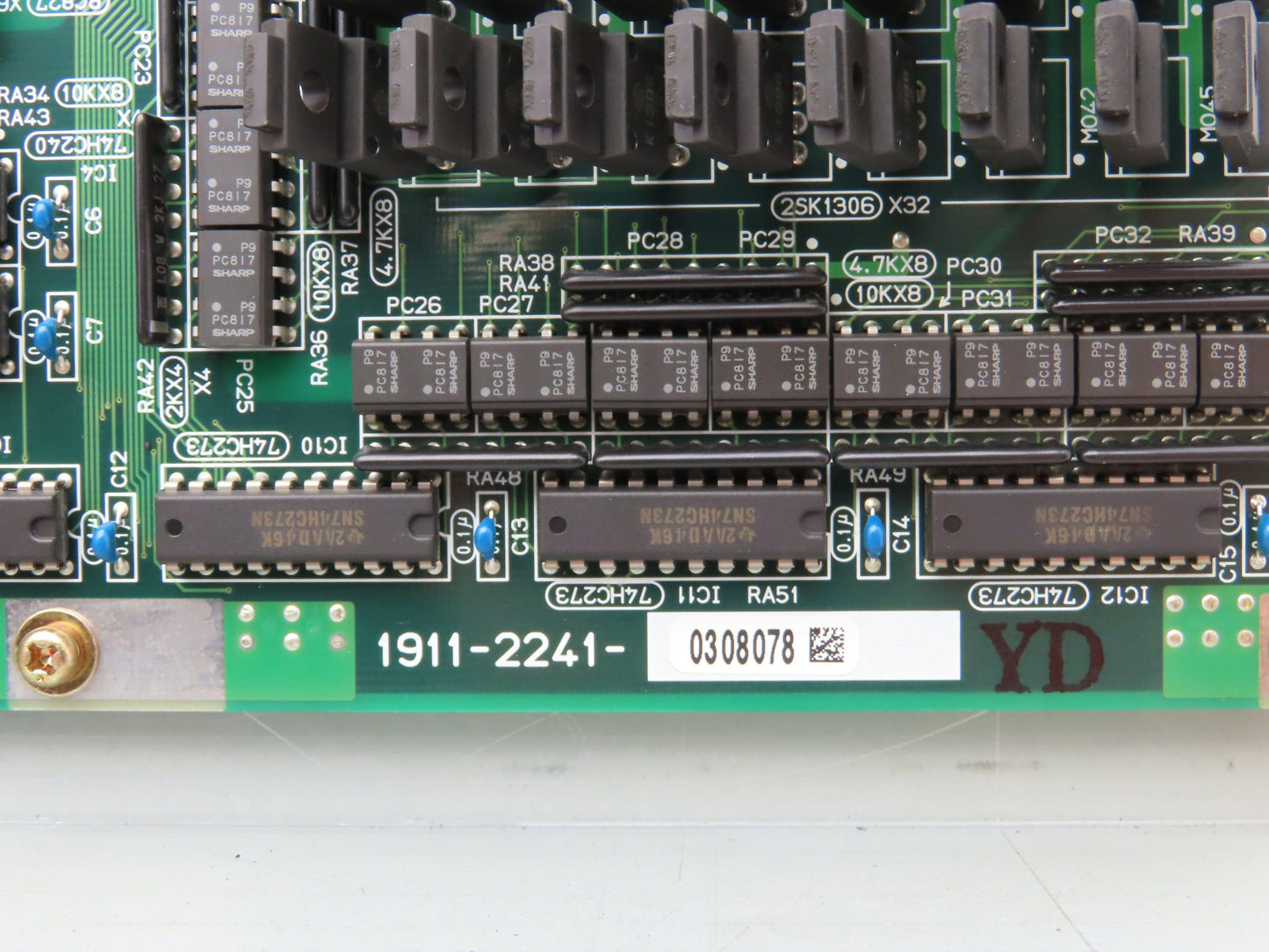 Okuma FUB-P4M4 Opus7000 PLC Slot Card Controller Version 2.0 Lot of 2