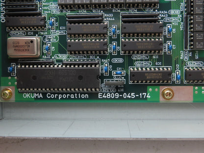 Okuma FUB-P4M4 Opus7000 PLC Slot Card Controller Version 2.0 Lot of 2