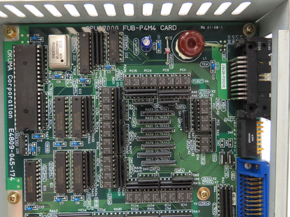 Okuma FUB-P4M4 Opus7000 PLC Slot Card Controller Version 2.0 Lot of 2