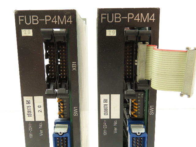Okuma FUB-P4M4 Opus7000 PLC Slot Card Controller Version 2.0 Lot of 2