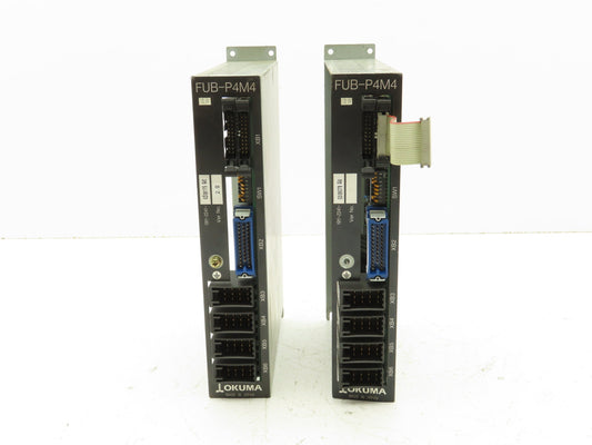 Okuma FUB-P4M4 Opus7000 PLC Slot Card Controller Version 2.0 Lot of 2
