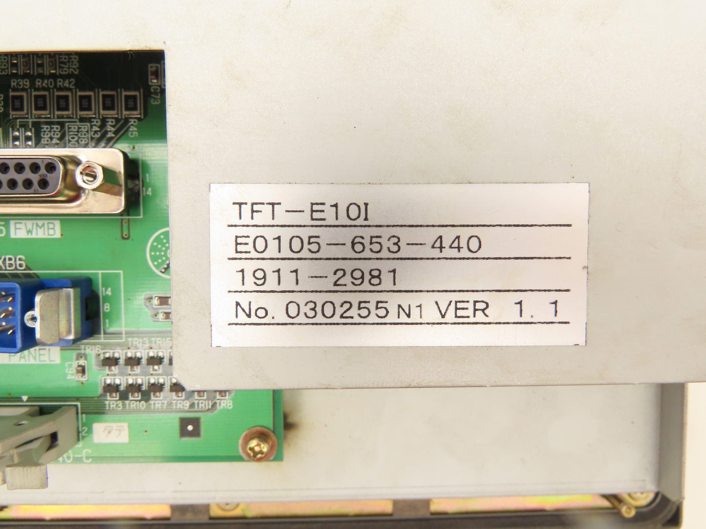 Okuma E0105-653-440 OSP-E100M HMI Touchscreen Operator Control Panel