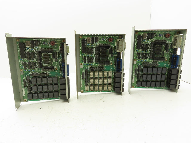 Okuma FUB-P4R2 OPUS7000 PLC Controller Card Ver 2.0 Lot of 3