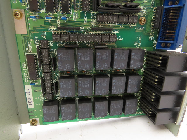 Okuma FUB-P4R2 OPUS7000 PLC Controller Card Ver 2.0 Lot of 3