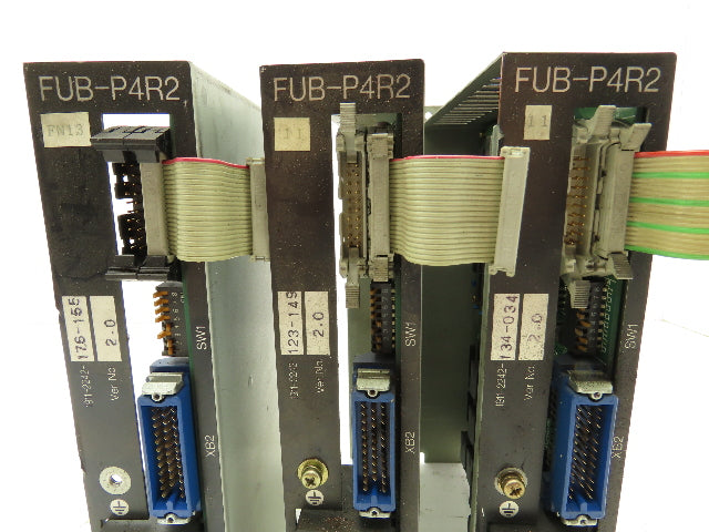 Okuma FUB-P4R2 OPUS7000 PLC Controller Card Ver 2.0 Lot of 3