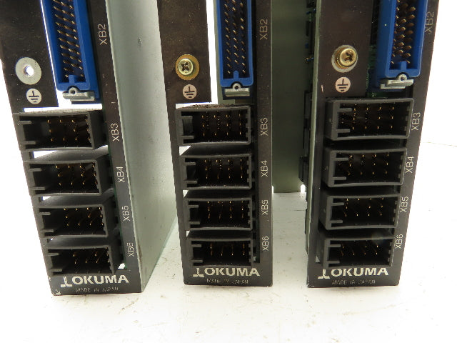 Okuma FUB-P4R2 OPUS7000 PLC Controller Card Ver 2.0 Lot of 3