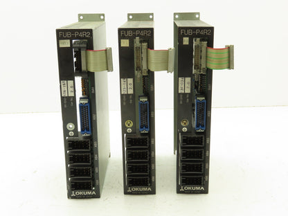 Okuma FUB-P4R2 OPUS7000 PLC Controller Card Ver 2.0 Lot of 3