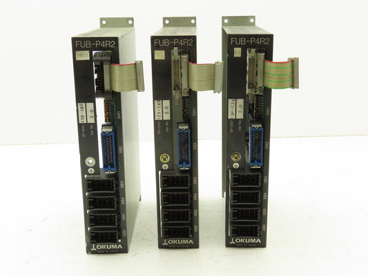 Okuma FUB-P4R2 OPUS7000 PLC Controller Card Ver 2.0 Lot of 3