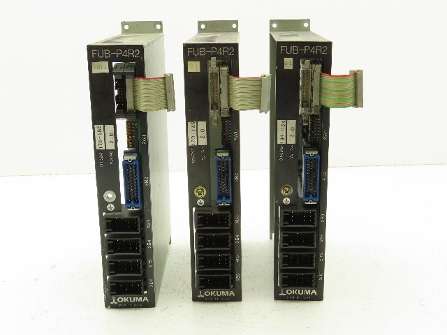 Okuma FUB-P4R2 OPUS7000 PLC Controller Card Ver 2.0 Lot of 3