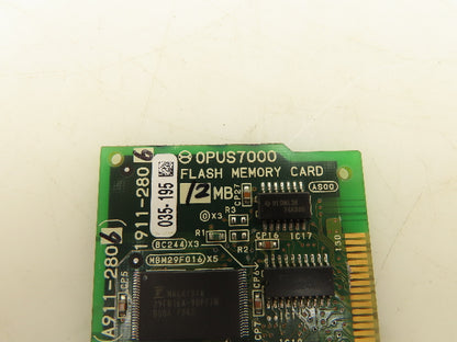 Okuma 1911-2806 Opus 7000 Flash Memory Card 12MB Circuit Board