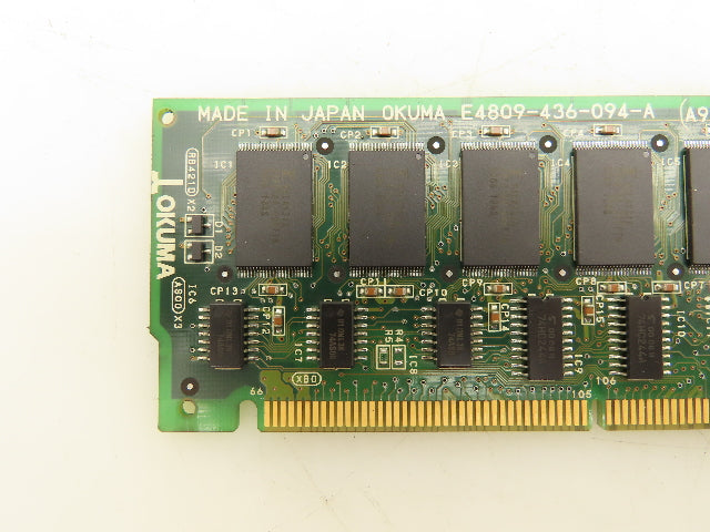 Okuma 1911-2806 Opus 7000 Flash Memory Card 12MB Circuit Board