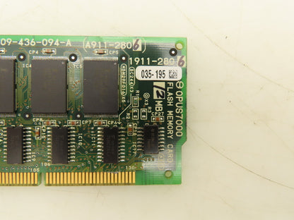 Okuma 1911-2806 Opus 7000 Flash Memory Card 12MB Circuit Board