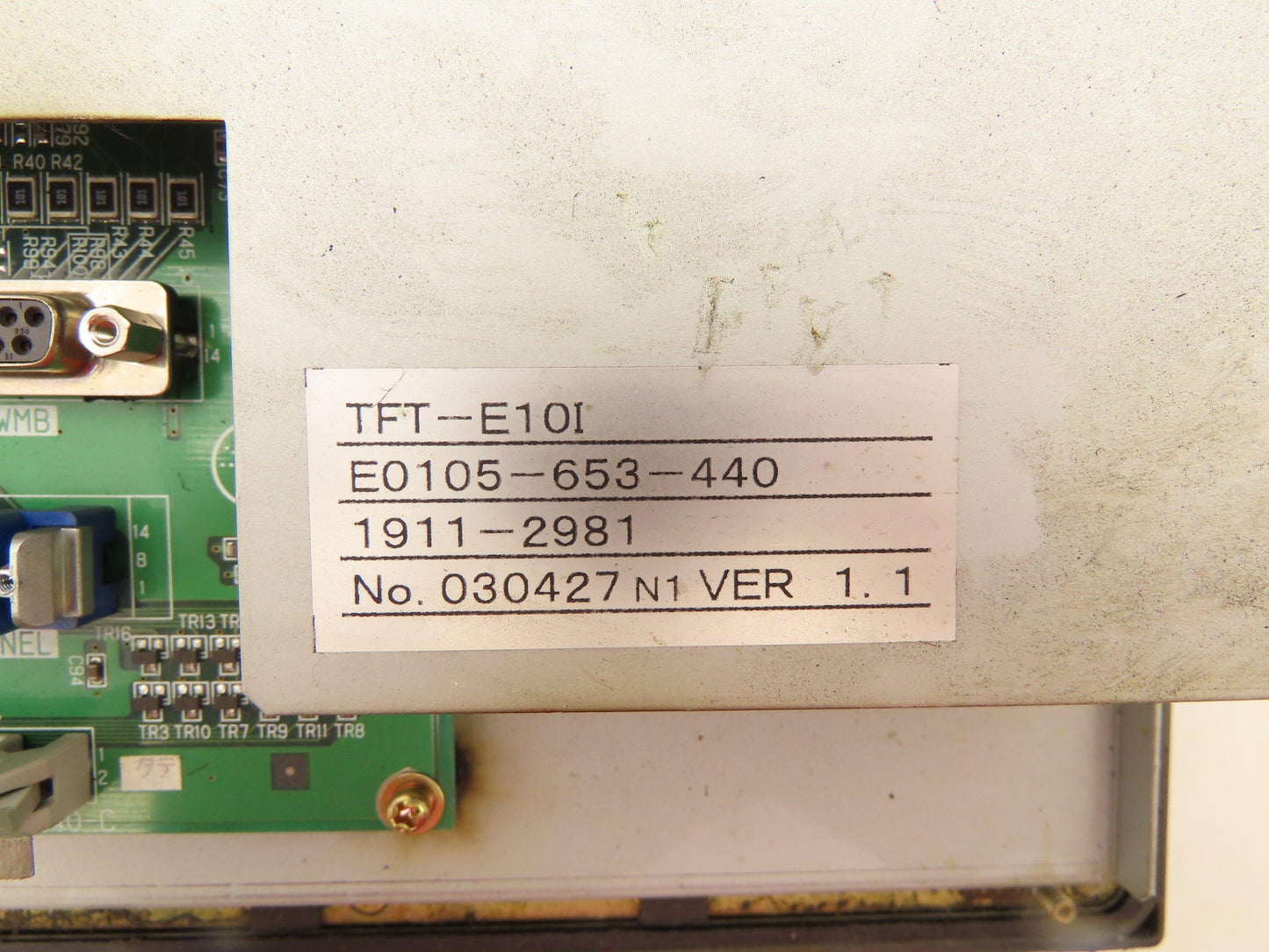 Okuma E0105-653-440 OSP-E100M HMI Touchscreen Operator Control Panel