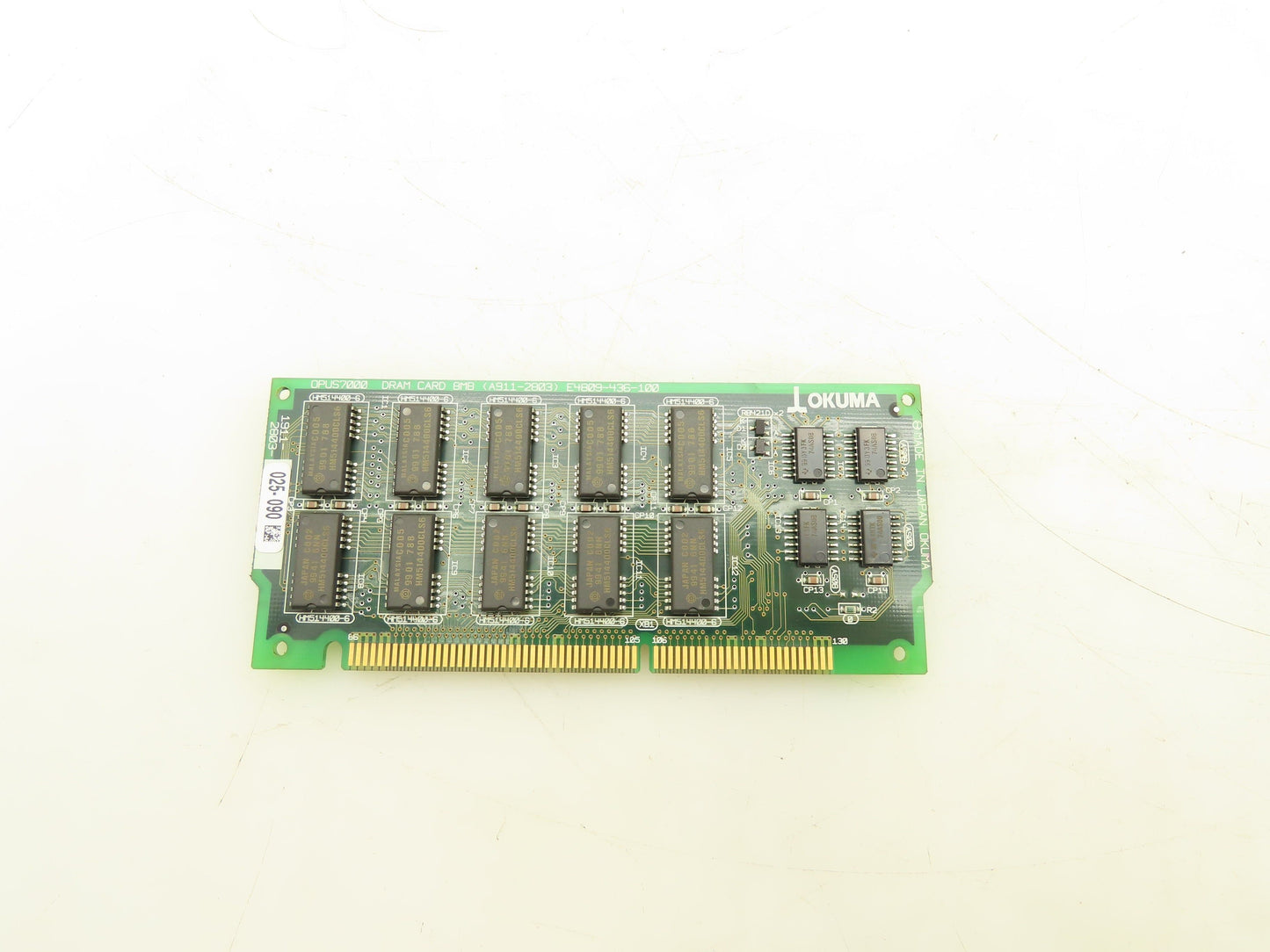 Okuma 1911-2803 Opus7000 DRAM Card 8MB Circuit Board