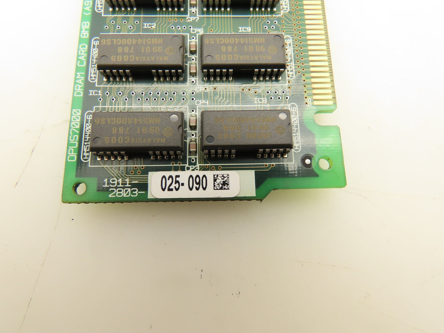 Okuma 1911-2803 Opus7000 DRAM Card 8MB Circuit Board