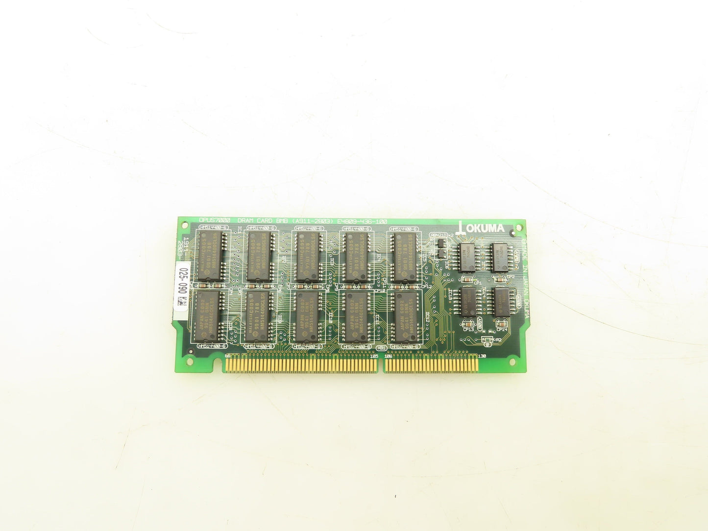 Okuma 1911-2803 Opus7000 DRAM Card 8MB Circuit Board