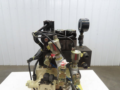 Okuma Hydraulic Power Unit 5 Gallon 8 GPM 1000 PSI Nachi UNI Pump 3Hp 220V 3PH