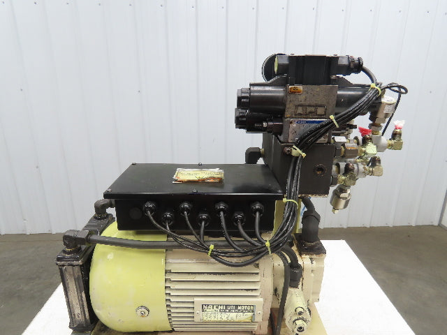 Okuma Hydraulic Power Unit 5 Gallon 8 GPM 1000 PSI Nachi UNI Pump 3Hp 220V 3PH