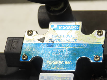 Okuma Hydraulic Power Unit 5 Gallon 8 GPM 1000 PSI Nachi UNI Pump 3Hp 220V 3PH