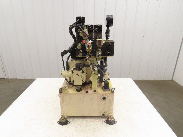 Okuma Hydraulic Power Unit 5 Gallon 8 GPM 1000 PSI Nachi UNI Pump 3Hp 220V 3PH