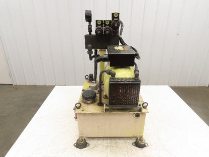 Okuma Hydraulic Power Unit 5 Gallon 8 GPM 1000 PSI Nachi UNI Pump 3Hp 220V 3PH