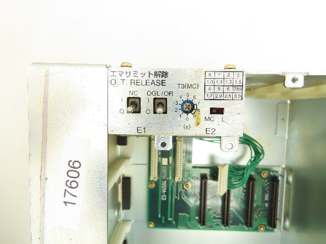 Okuma A911-3071 PLC Slot Rack Card Chassis with Motherboard ES-V4504