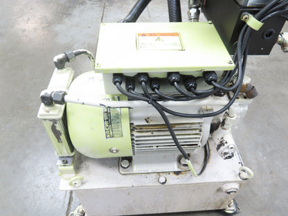 Okuma Hydraulic Power Unit 5 Gallon 8 GPM 1000 PSI Nachi UNI Pump 3Hp 220V 3PH