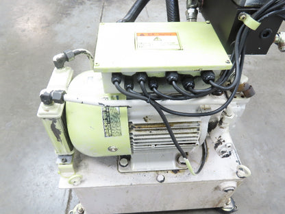 Okuma Hydraulic Power Unit 5 Gallon 8 GPM 1000 PSI Nachi UNI Pump 3Hp 220V 3PH