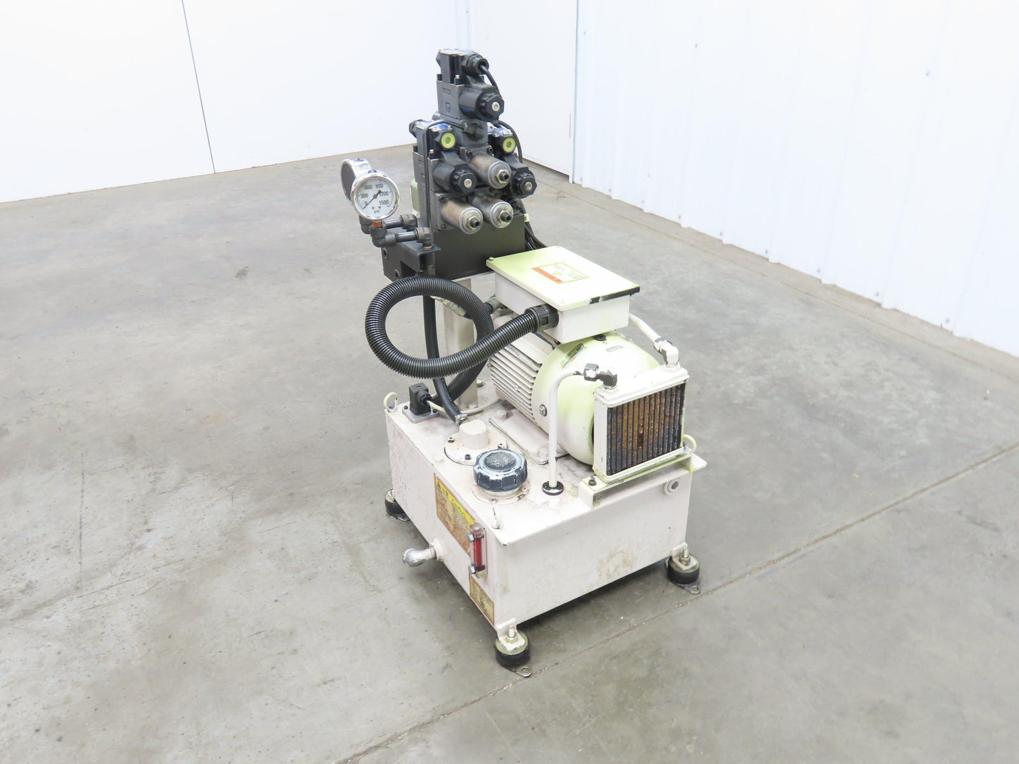 Okuma Hydraulic Power Unit 5 Gallon 8 GPM 1000 PSI Nachi UNI Pump 3Hp 220V 3PH