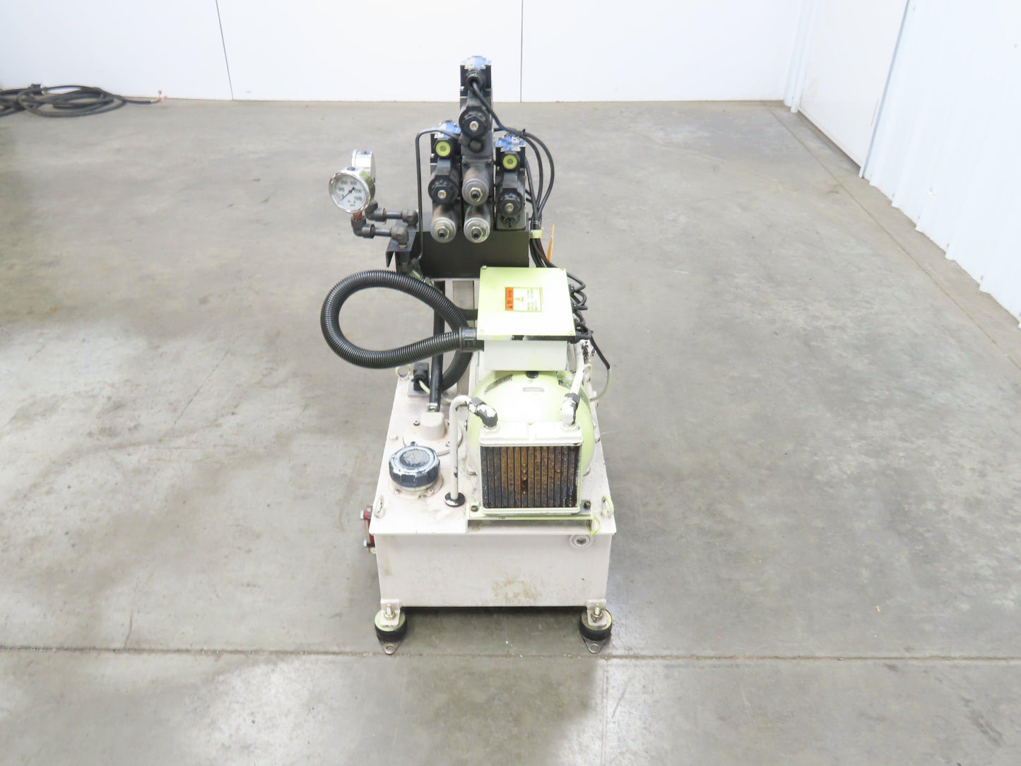 Okuma Hydraulic Power Unit 5 Gallon 8 GPM 1000 PSI Nachi UNI Pump 3Hp 220V 3PH