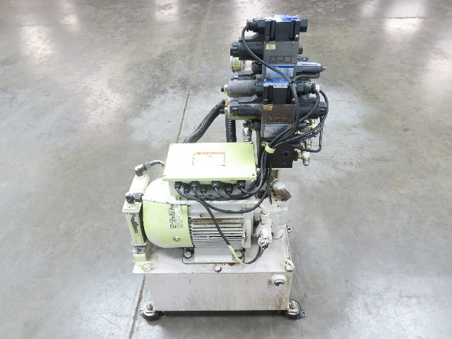 Okuma Hydraulic Power Unit 5 Gallon 8 GPM 1000 PSI Nachi UNI Pump 3Hp 220V 3PH