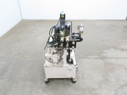 Okuma Hydraulic Power Unit 5 Gallon 8 GPM 1000 PSI Nachi UNI Pump 3Hp 220V 3PH