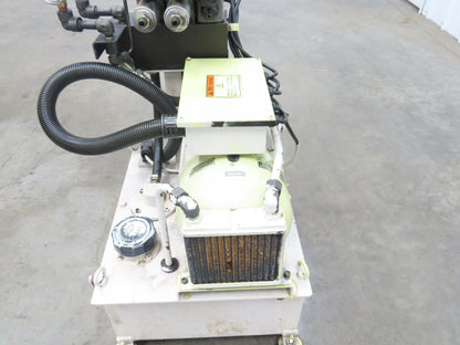 Okuma Hydraulic Power Unit 5 Gallon 8 GPM 1000 PSI Nachi UNI Pump 3Hp 220V 3PH