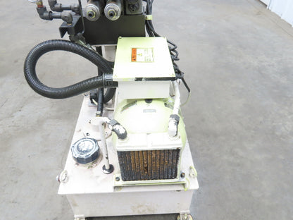 Okuma Hydraulic Power Unit 5 Gallon 8 GPM 1000 PSI Nachi UNI Pump 3Hp 220V 3PH