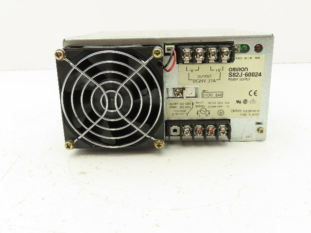 Omron S82J-60024 AC-DC Converter Power Supply In 230V Out 24V 27A