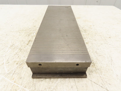 Taft-Peirce 6"x18" Rectangular Permanent Magnetic Block Chuck 2-5/8" Height