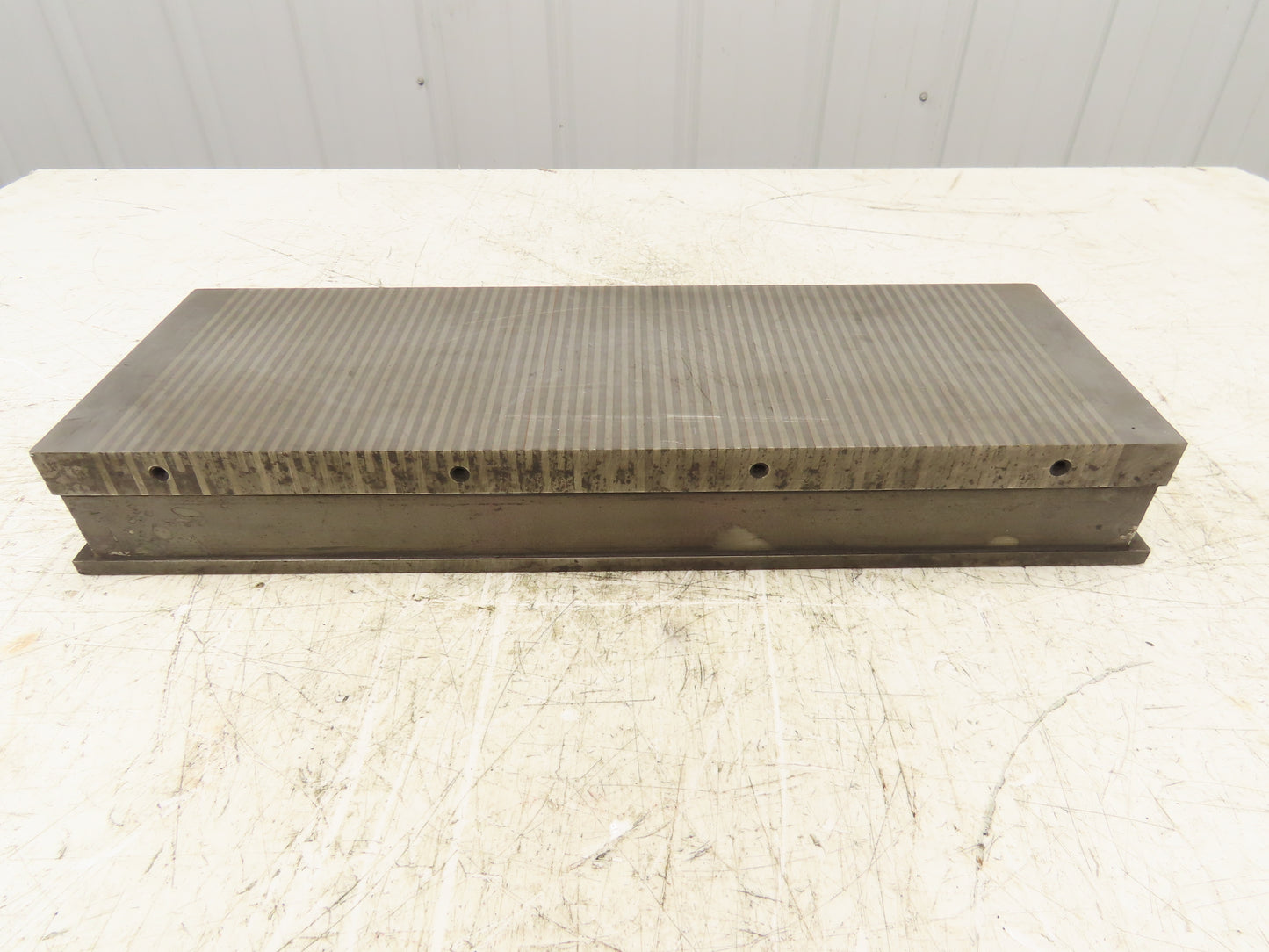 Taft-Peirce 6"x18" Rectangular Permanent Magnetic Block Chuck 2-5/8" Height