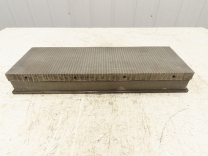 Taft-Peirce 6"x18" Rectangular Permanent Magnetic Block Chuck 2-5/8" Height