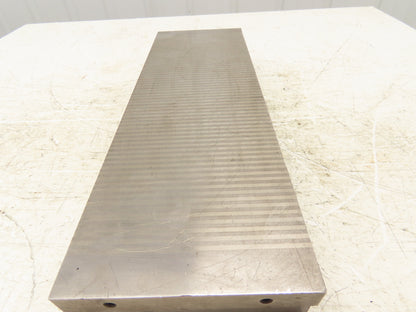 Taft-Peirce 6"x18" Rectangular Permanent Magnetic Block Chuck 2-5/8" Height